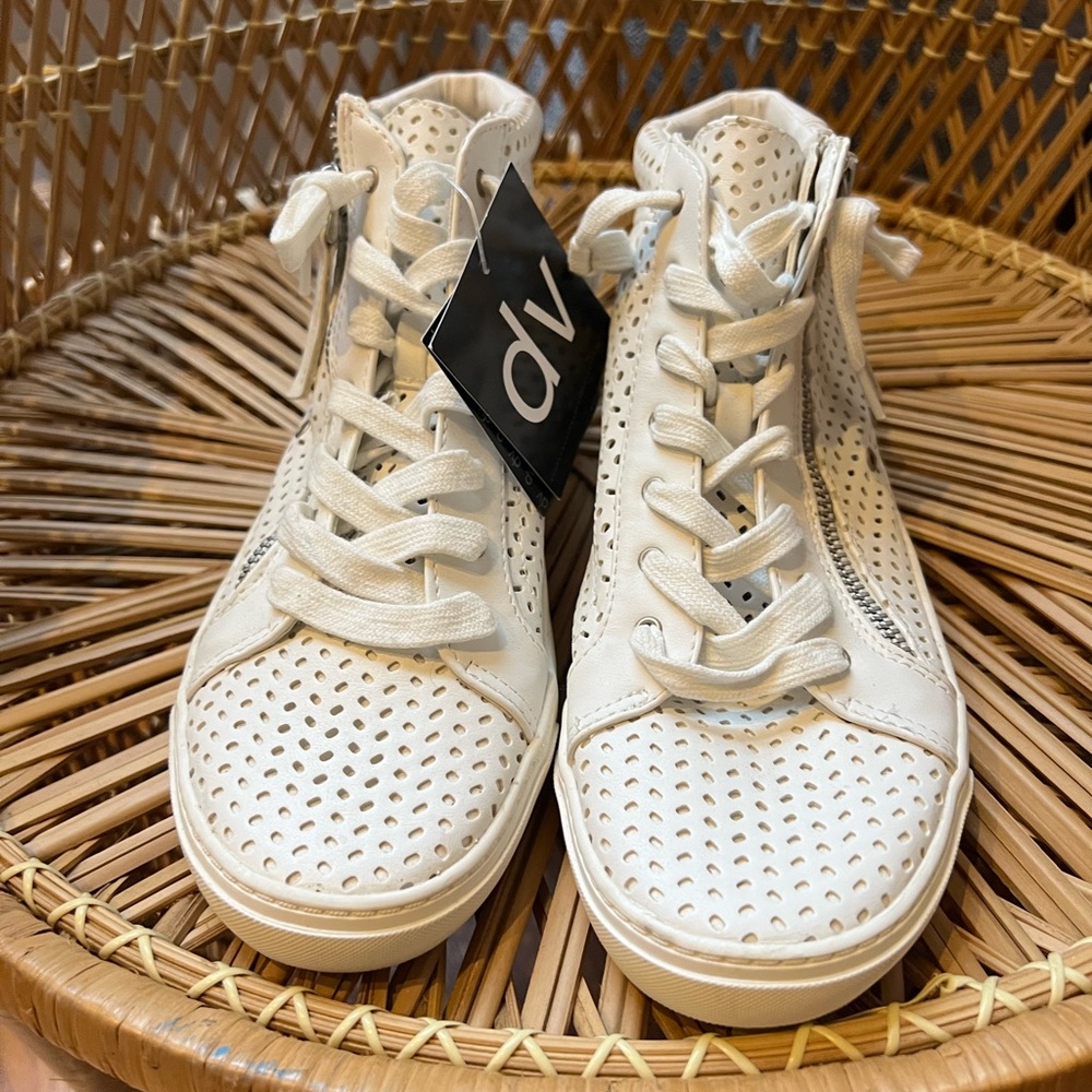 White sneakers